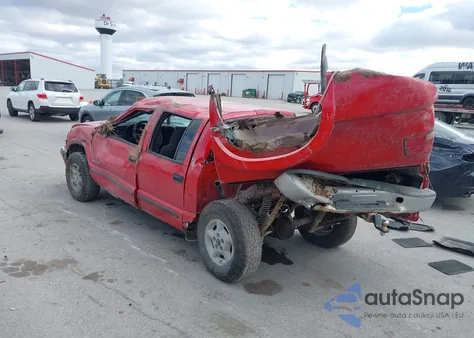 2002 Chevrolet S-10 Ls z USA, uszkodzony, nr VIN 1GCDT13W82K121381